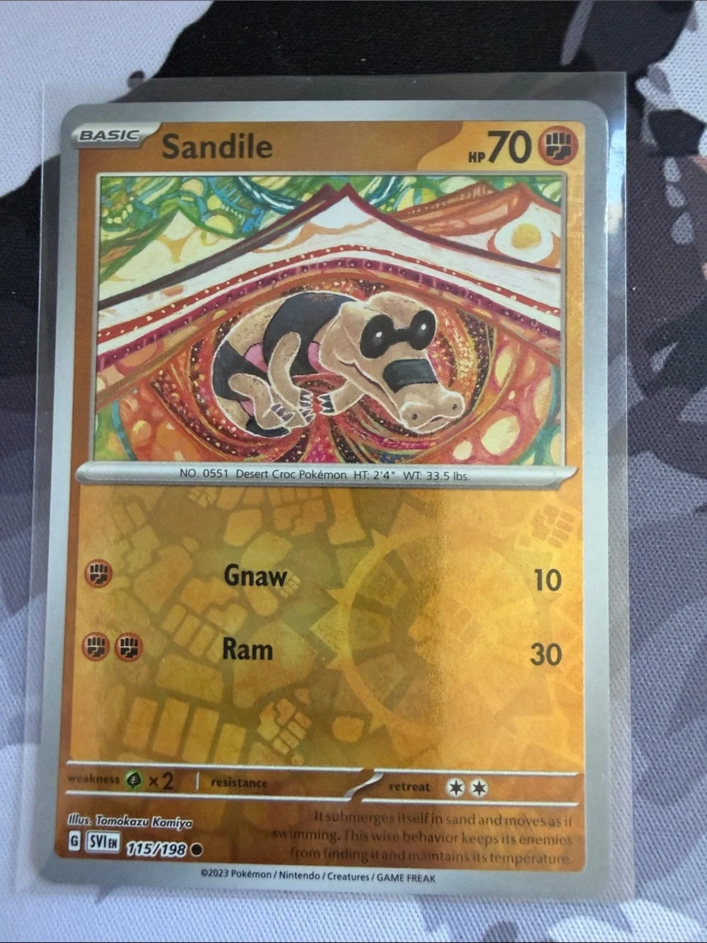 Sandile & Krokorok Reverse Holo Pokémon Card Lot | 3 Cards ✨5/$25✨